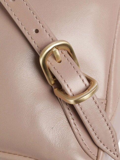 BLUE SQUARE Mochila de cuero rosa 2 - Bolsos Mujer