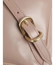 PIQUADRO BLUE SQUARE Mochila de cuero rosa 2 - Bolsos Mujer - 3