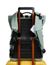 PIQUADRO CORNER SPECIALE GOMMATO Mochila enrollable para portátil de 15,6" VERDE - Mochilas para portátil - 3