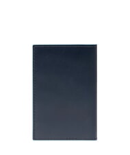PIQUADRO BLUE SQUARE Cartera de cuero vertical azul - Carteras Hombre - 3