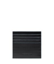 PIQUADRO BLUE SQUARE Tarjetero de cuero - Carteras Hombre