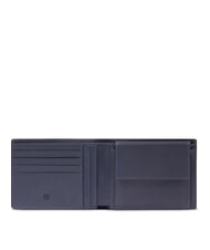 PIQUADRO HARPER Cartera de cuero para hombre azul/marr&oacute;n oscuro - Carteras Hombre - 2