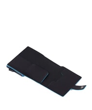 PIQUADRO BLUE SQUARE Cartera de cuero para tarjetas negro - Carteras Hombre - 2