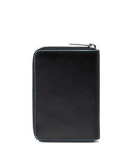 PIQUADRO BLUE SQUARE Cartera con cremallera negro - Carteras Mujer - 3