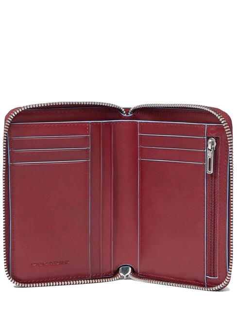 BLUE SQUARE Cartera con cremallera ROJO - Carteras Mujer