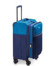 DELSEY BROCHANT 3 Carro de equipaje de mano expandible azul mar - Equipaje de mano - 5