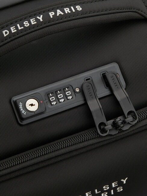 BROCHANT 3 Carro de equipaje de mano profundo negro - Equipaje de mano