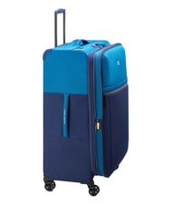 DELSEY BROCHANT 3 Carro grande y expandible azul mar - Trolley R&iacute;gidos - 4