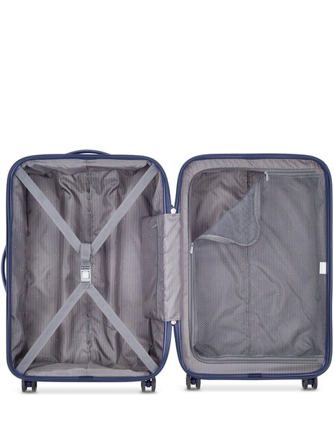 CAUMARTIN PLUS  Carro de gran tama&ntilde;o con 4 ruedas dobles azul claro - Trolley R&iacute;gidos