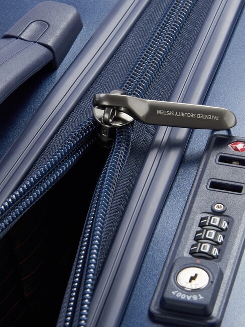 CAUMARTIN PLUS  Carro de gran tama&ntilde;o con 4 ruedas dobles azul claro - Trolley R&iacute;gidos