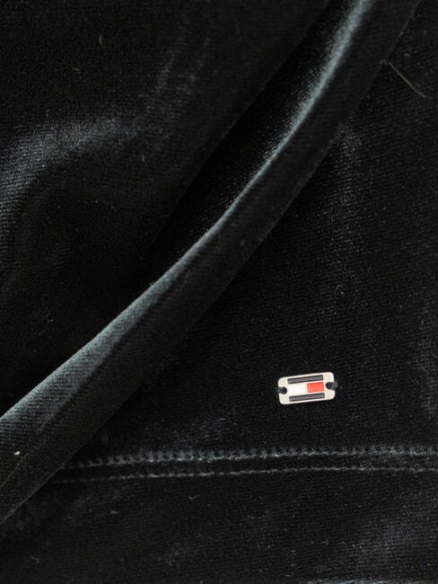 TH Falda l&aacute;piz con volantes negro - Faldas de mujer