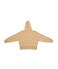 CALVIN KLEIN CK JEANS Sudadera de algod&oacute;n con capucha y bolsillo. travertinos - Sudaderas de mujer - 2