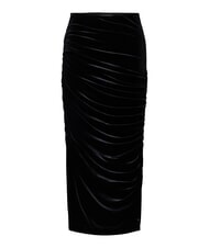 TOMMY HILFIGER TH Falda lápiz con volantes negro - Faldas de mujer - 5