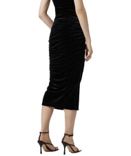 TOMMY HILFIGER TH Falda lápiz con volantes negro - Faldas de mujer - 2