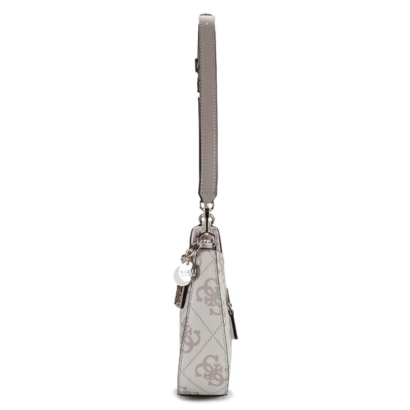 NOELLE 2 Bolso de hombro con estampado del logotipo 4G logotipo de color topo oscuro - Bolsos Mujer