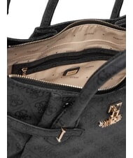 GUESS YESBA LOGO Bolso de mano con bandolera bolsa de asas Vikky Large Roo Coalog - Bolsos Mujer - 5