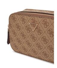 GUESS NOELLE 2 Bolso bandolera para cámara logotipo de café con leche / marrón - Bolsos Mujer - 4