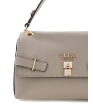 GUESS YESBA Bolso de hombro con solapa, bolso bandolera marrón oscuro - Bolsos Mujer - 3