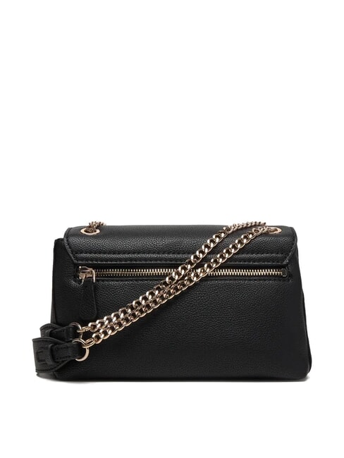 YESBA Bolso de hombro con solapa, bolso bandolera NEGRO - Bolsos Mujer