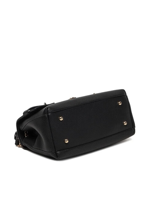 YESBA Bolso de hombro con solapa, bolso bandolera NEGRO - Bolsos Mujer