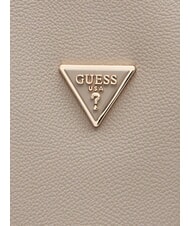 GUESS MERIDIAN 2 Bolso de compras de hombro marrón oscuro - Bolsos Mujer - 4