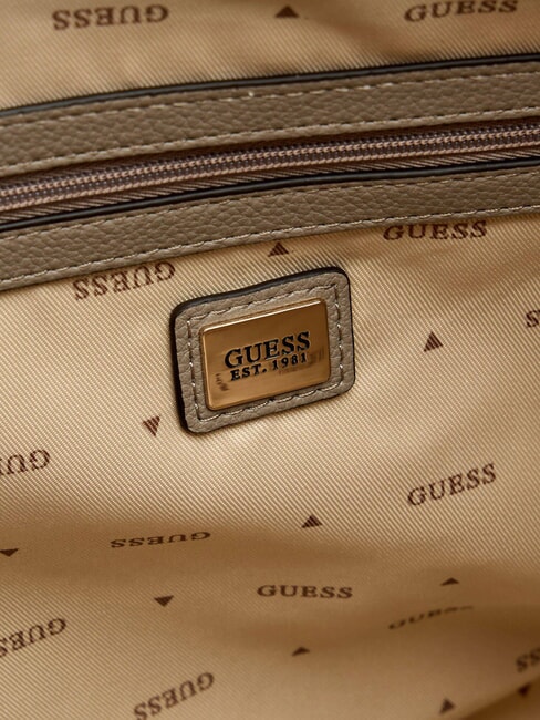 MERIDIAN 2 Bolso de compras de hombro marrón oscuro - Bolsos Mujer