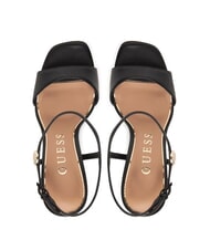 GUESS HENDORA Sandalias altas de piel con plataforma NEGRO - Zapatos Mujer - 4