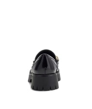 GUESS ALMER Mocasines con logotipo de cadena y pedrer&iacute;a NEGRO - Zapatos Mujer - 5