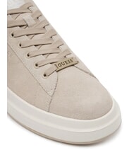 GUESS ELBA  Zapatillas de cuero BEIGE - Zapatos Hombre - 3
