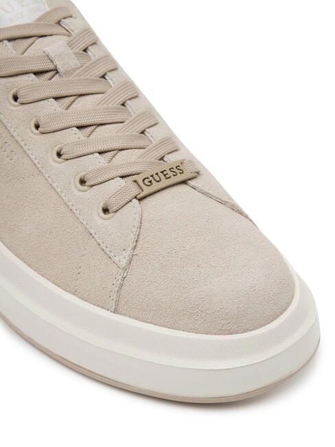 ELBA  Zapatillas de cuero BEIGE - Zapatos Hombre