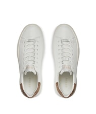 GUESS ELBA  Zapatillas blanco beis marr&oacute;n - Zapatos Hombre - 5