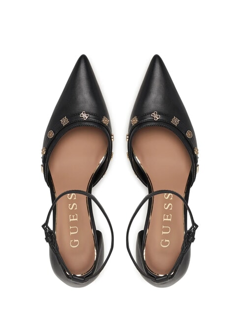 NANAE Zapatos de tac&oacute;n alto con tiras y tachuelas NEGRO - Zapatos Mujer