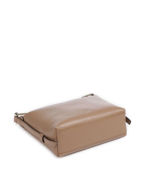 TONIE Bolso pequeño de piel con correa para el hombro caramelo - Bolsos Mujer