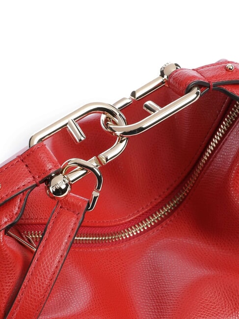 TONIE Bolso pequeño de piel con correa para el hombro m1 rojo - Bolsos Mujer