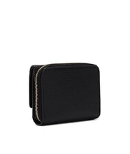 FURLA IDEA Cartera compacta de cuero negro - Carteras Mujer - 3