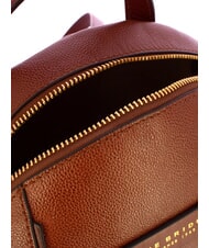 THE BRIDGE DOMITILLA Mochila mediana de cuero BROWN - Bolsos Mujer - 4