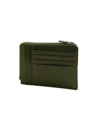 THE BRIDGE GIACOMO Tarjetero de piel con monedero tomillo/rutenio oscuro - Carteras Hombre - 2