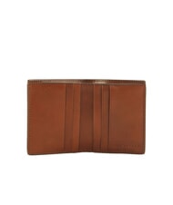 THE BRIDGE GIACOMO Tarjetero de piel con solapa Marr&oacute;n / Rutenio - Carteras Hombre - 2