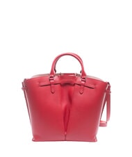 COCCINELLE FLORES Bolso tote mediano de piel martillada sangr&iacute;a - Bolsos Mujer - 3