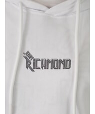 JOHN RICHMOND KANI Sudadera con capucha y bolsillo blanco - Sudaderas - 3