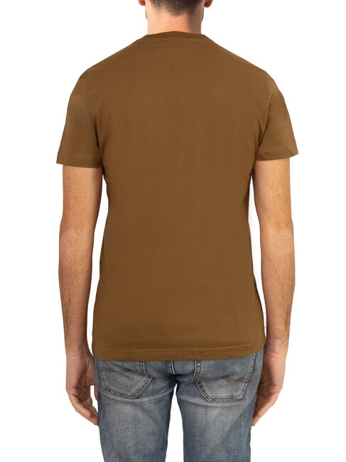 T-DIEGOR Camiseta de algod&oacute;n licor de caf&eacute; - camiseta