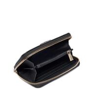 GUESS LAUREL 2 Cartera mediana con estampado saffiano NEGRO - Carteras Mujer - 2