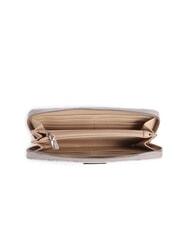 GUESS LAUREL 2 Cartera grande con cremallera logotipo de color topo oscuro - Carteras Mujer - 2