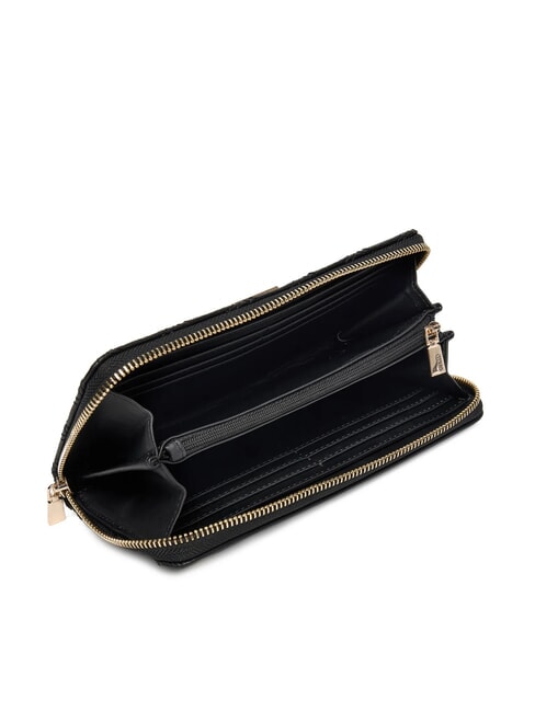 GIULLY 2 Cartera grande acolchada con cremallera NEGRO - Carteras Mujer