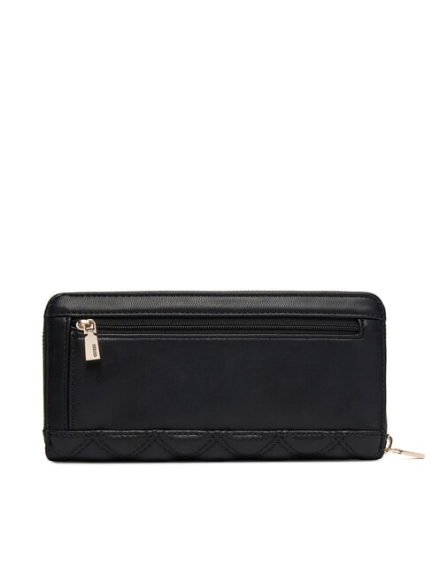 GIULLY 2 Cartera grande acolchada con cremallera NEGRO - Carteras Mujer