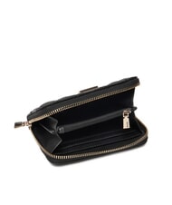 GUESS GIULLY 2 Cartera mediana acolchada con cremallera NEGRO - Carteras Mujer - 2