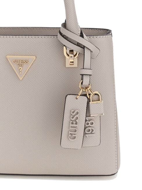 NOELLE 2 Bolso pequeño con bandolera gris pardo - Bolsos Mujer