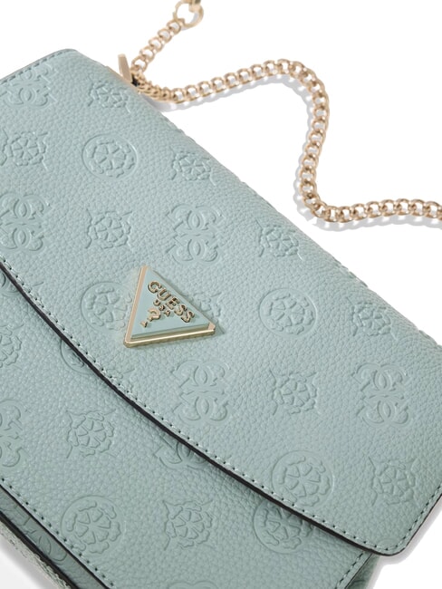 CRESIDIA II Bolso de hombro con solapa logotipo de salvia clara - Bolsos Mujer