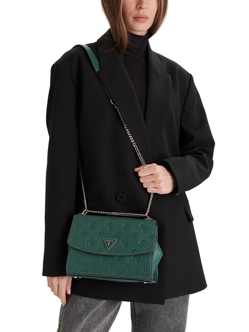 CRESIDIA II Bolso de hombro con solapa logotipo de salvia clara - Bolsos Mujer