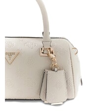 GUESS CRESIDIA 2 Bolso de hombro con correa para el hombro logotipo blanquecino - Bolsos Mujer - 3